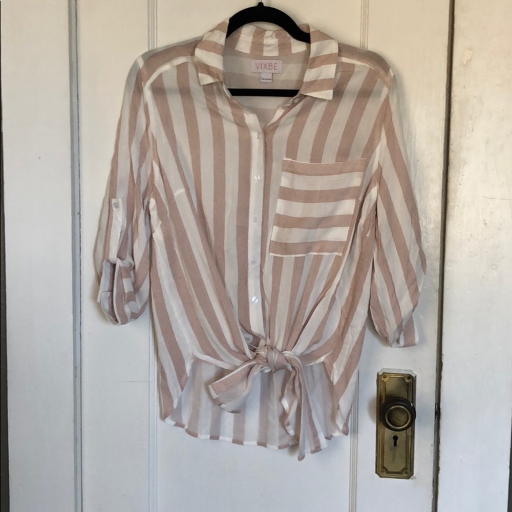 Nautical tie front top